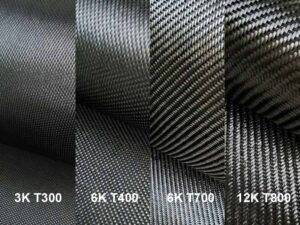 carbon fiber grades and tow sizes
