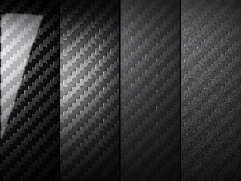 Custom carbon fiber sheet finish options including glossy, matte, semi gloss, and sanded surfaces