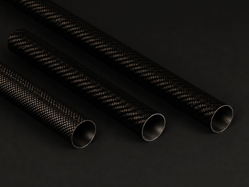 3 carbon fiber tubes