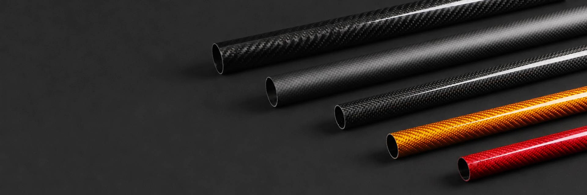 Duflo Carbon Fiber tubes Banner