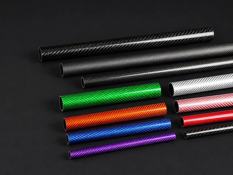 Many Carbon Fiber Tubes